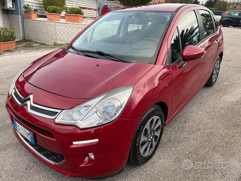 Usata Citroën C3 Exclusive 81 CV (59 kW) 2013 Rosso Berlina