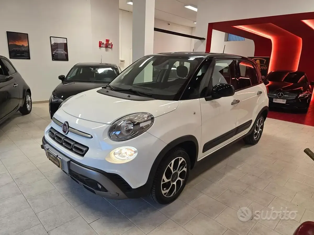 Usata Fiat 500L Cross 95 CV (69 kW) 2021 Bianco Monovolume
