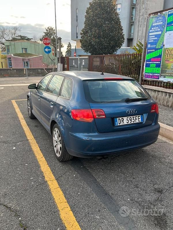 Usata Audi A3 2005 Blu Utilitaria