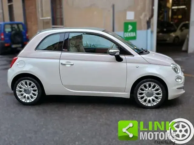 Usata Fiat 500C 95 CV (69 kW) 2017 Bianco Cabrio