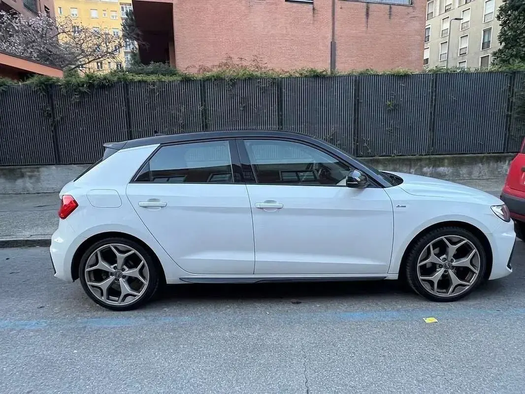 Usata Audi A1 Sportback Ambiente 150 CV (110 kW) 2019 Bianco Utilitaria