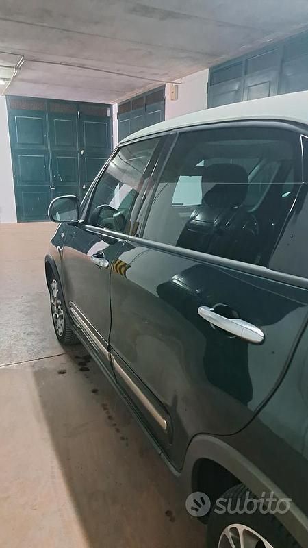 Usata Fiat 500L Trekking 95 CV (69 kW) 2016 Verde Monovolume