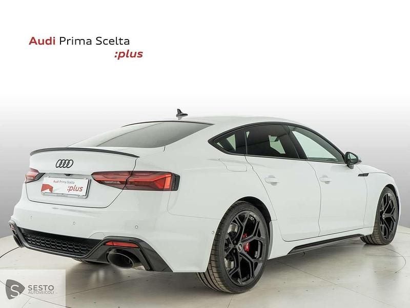 Nuova Audi RS5 Sportback Ambiente 450 CV (330 kW) 2025 Bianco ghiaccio metallizzato Coupé
