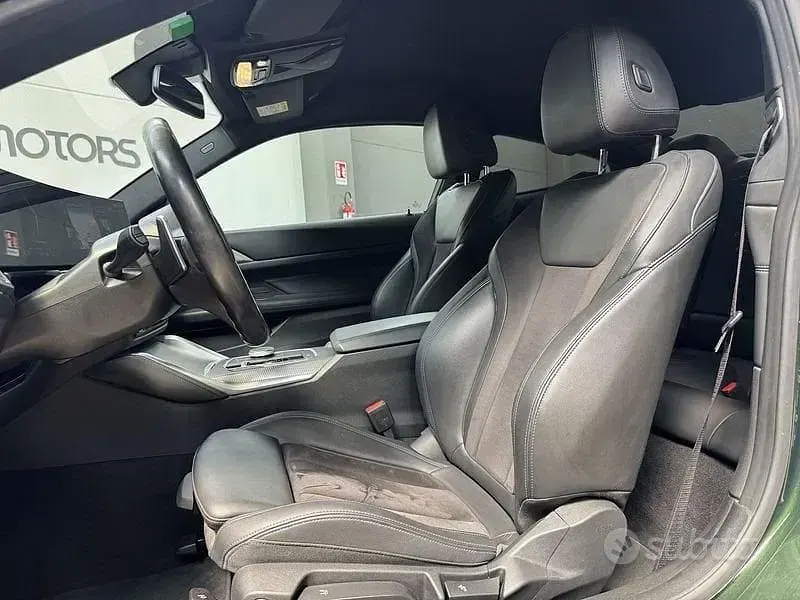 Usata BMW 420 Coupé M Sport 190 CV (139 kW) 2023 Verde Coupé