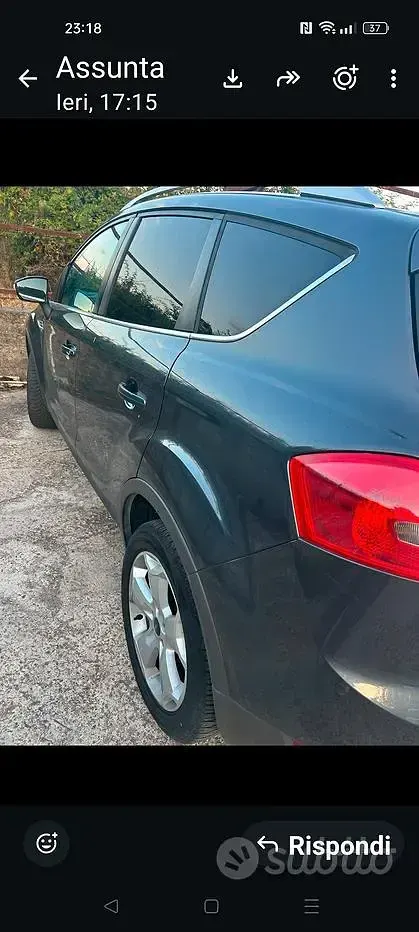 Usata Ford Kuga 136 CV (100 kW) 2009 Grigio SUV