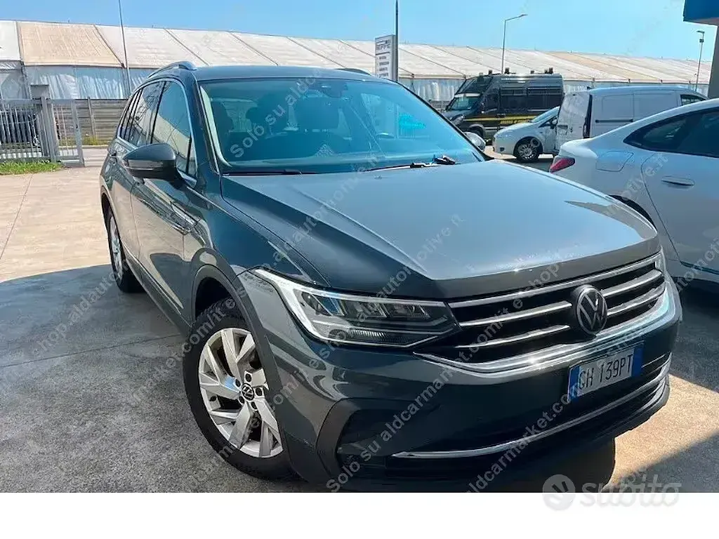 Usata VW Tiguan 150 CV (110 kW) 2021 Grigio SUV