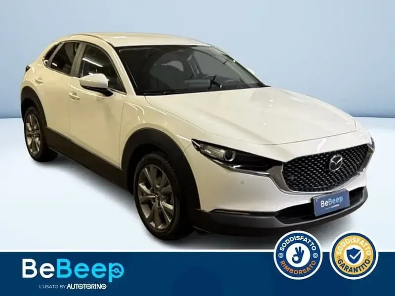 Usata Mazda CX-30 122 CV (89 kW) 2021 Bianco pastello SUV