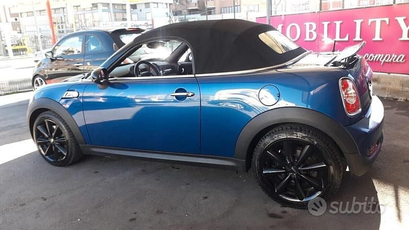 Usata Mini Cooper SD Roadster 184 CV (135 kW) 2014 Blu Cabrio