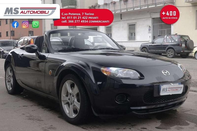Nero Usata 2006 Mazda MX5 Essence Cabrio | 13.900 € (Buon prezzo) - Immagine 1/4