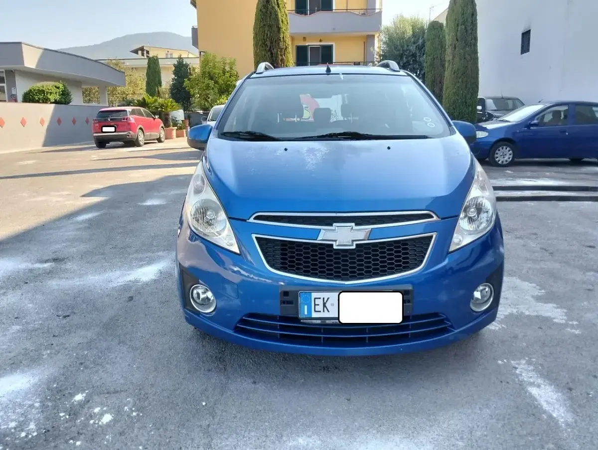 Usata Chevrolet Spark LS 65 CV (47 kW) 2011 Blu Utilitaria