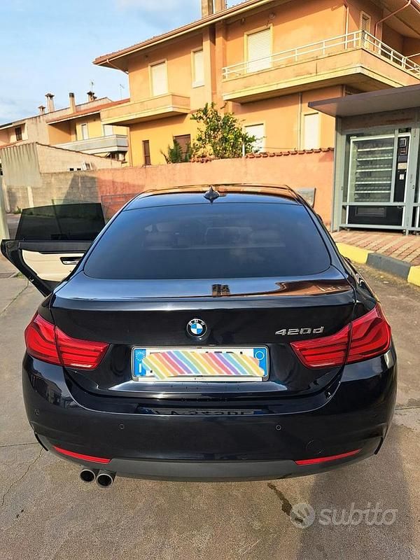 Usata BMW 420 Coupé M Sport 190 CV (139 kW) 2018 Blu Coupé