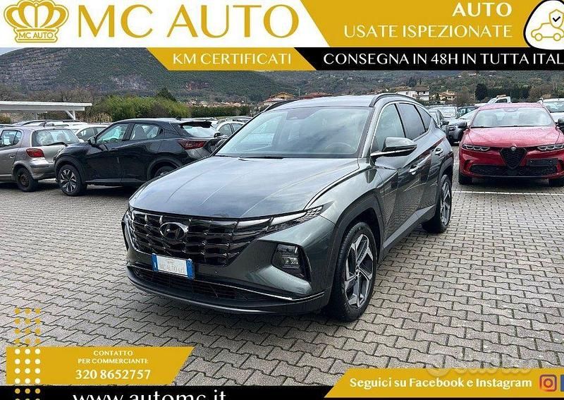 Usata Hyundai Tucson 179 CV (131 kW) 2021 Grigio SUV