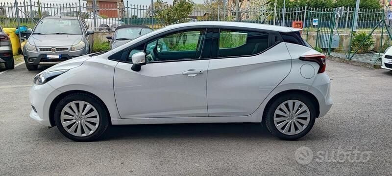 Usata Nissan Micra Acenta 71 CV (52 kW) 2018 Bianco Utilitaria