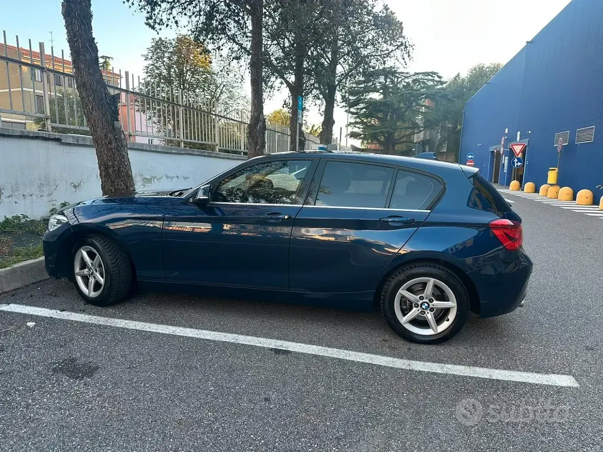 Usata BMW 116 116 CV (85 kW) 2015 Blu Utilitaria