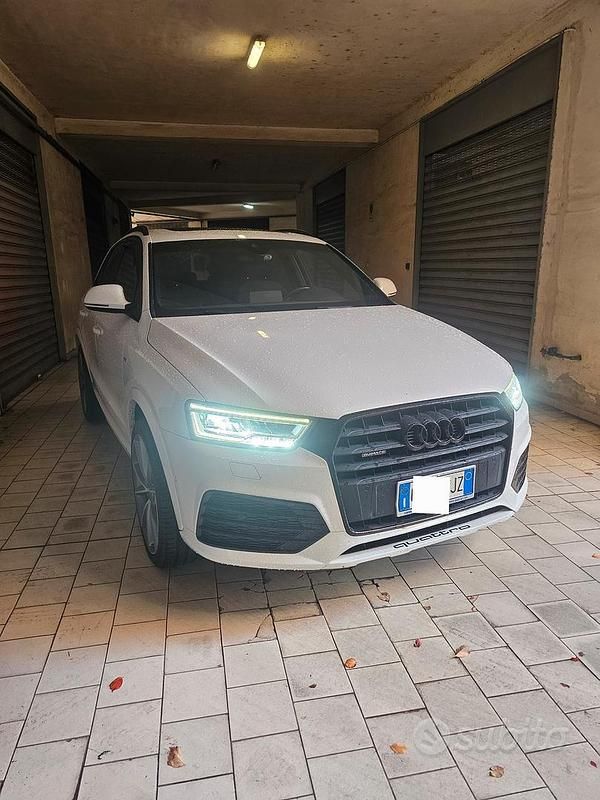 Usata Audi Q3 S-Line 184 CV (135 kW) 2016 Bianco SUV
