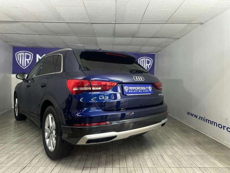 Usata Audi Q3 Advanced 150 CV (110 kW) 2021 Blu SUV