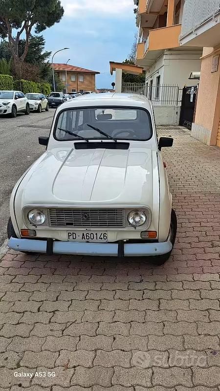 Usata Renault R4 34 CV (25 kW) 1987 Bianco Utilitaria