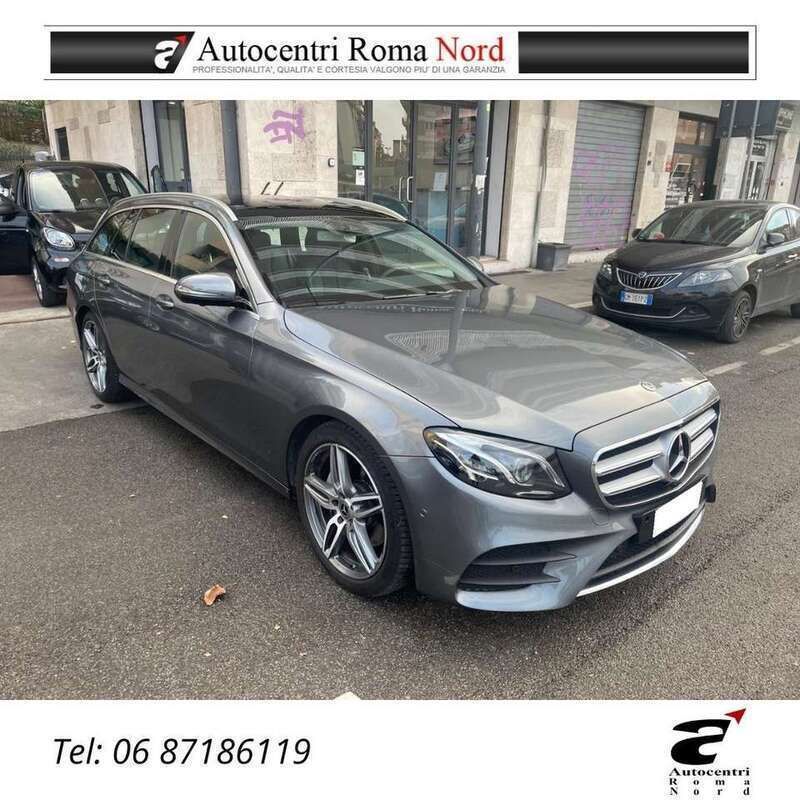 Grigio Usata 2021 Mercedes E220 Premium Plus Station wagon | 31.400 € (Buon prezzo) - Immagine 1/4