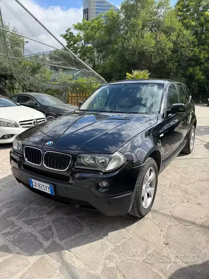 Usata BMW X3 177 CV (130 kW) 2009 Nero SUV