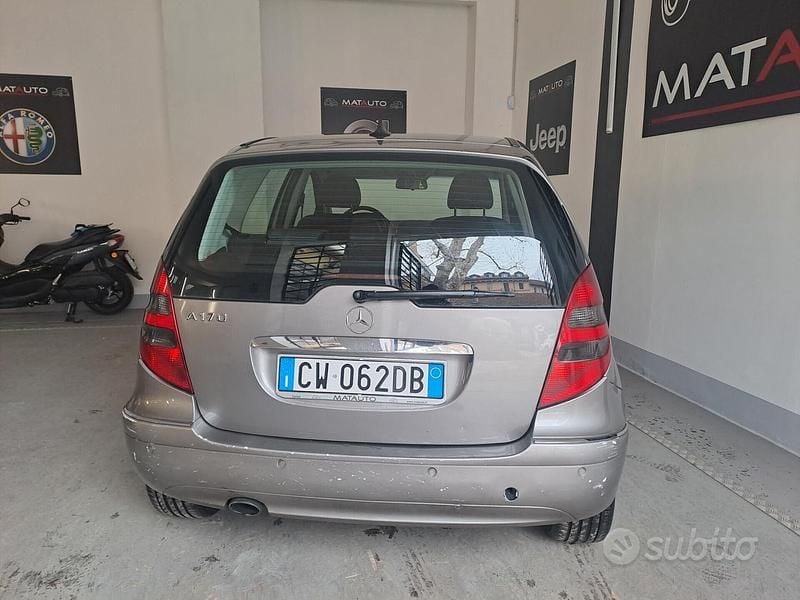Usata Mercedes A170 Avantgarde 115 CV (84 kW) 2005 Grigio Berlina