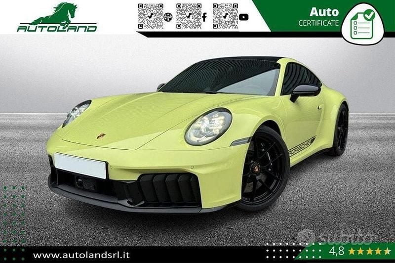 Nuova Porsche 911 Carrera GTS 484 CV (355 kW) 2025 Giallo Berlina
