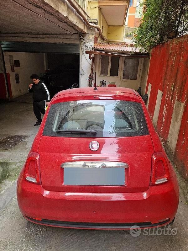 Usata Fiat 500 Pop 69 CV (50 kW) 2017 Rosso Berlina