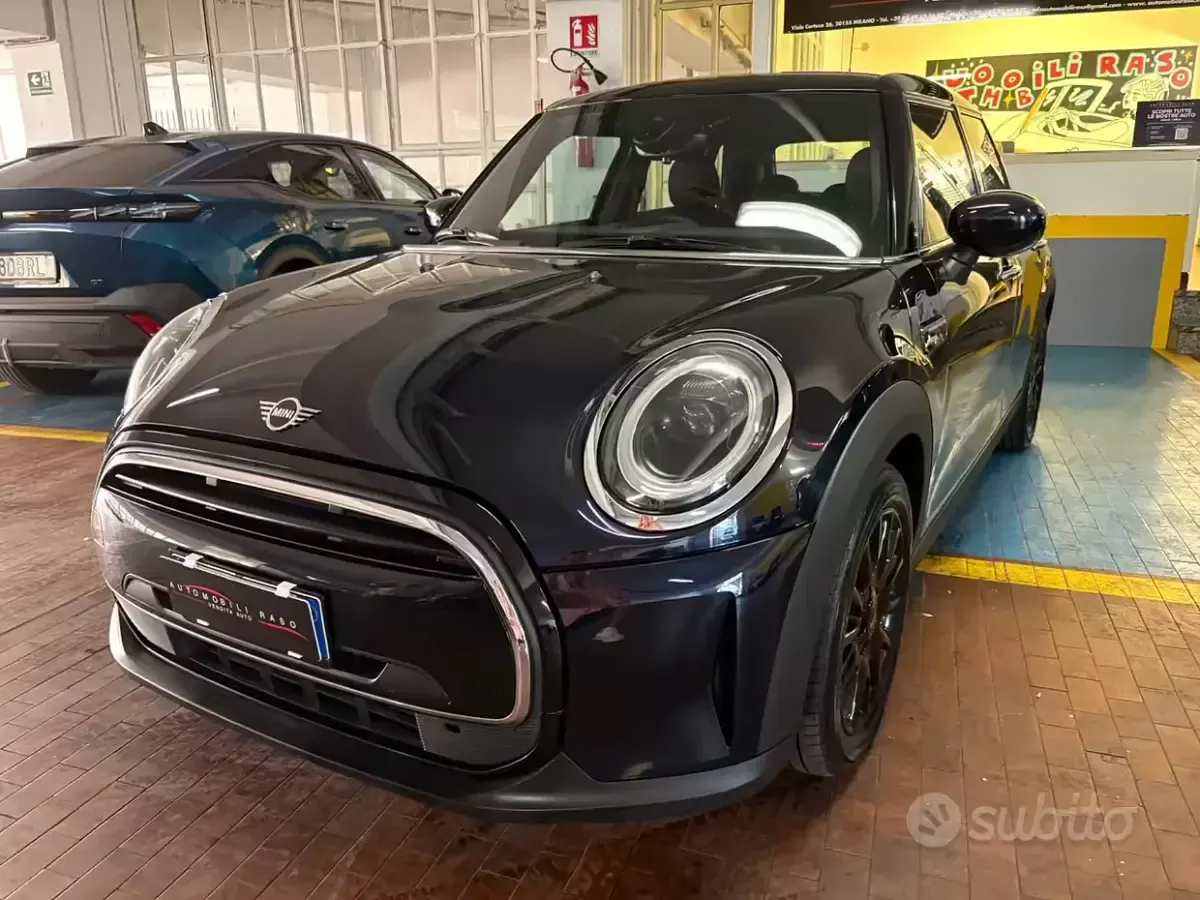 Usata Mini Cooper 136 CV (100 kW) 2021 Blu Utilitaria