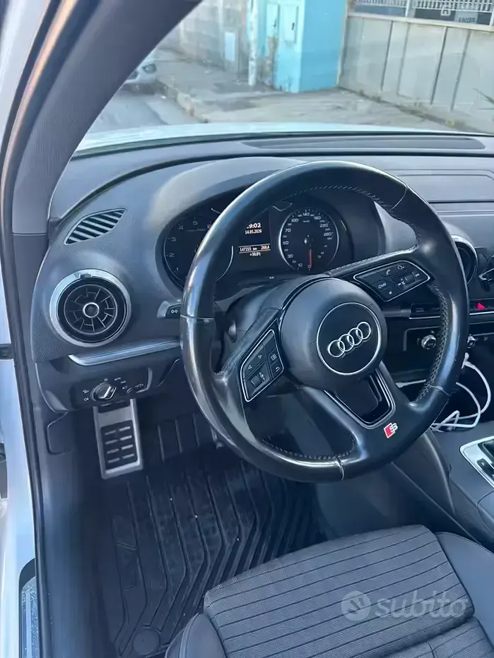 Usata Audi A3 150 CV (110 kW) 2016 Bianco Berlina