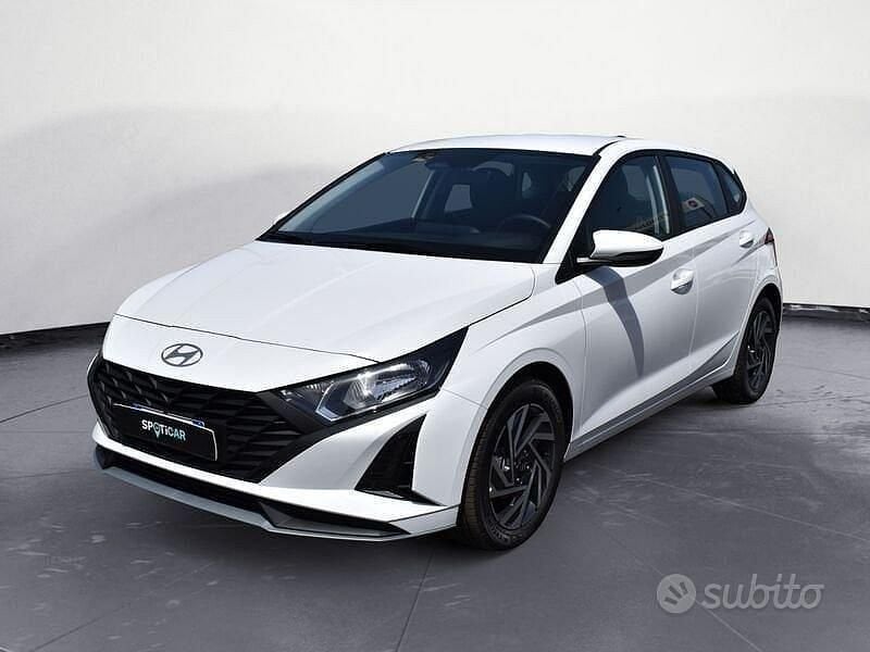 Nuova Hyundai i20 2025 Bianco Utilitaria