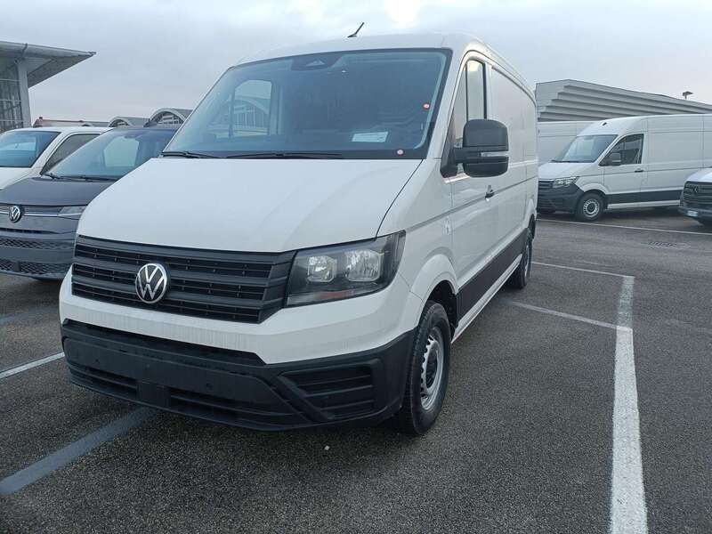 Usata VW Crafter 140 CV (102 kW) 2024 Bianco candy Furgone