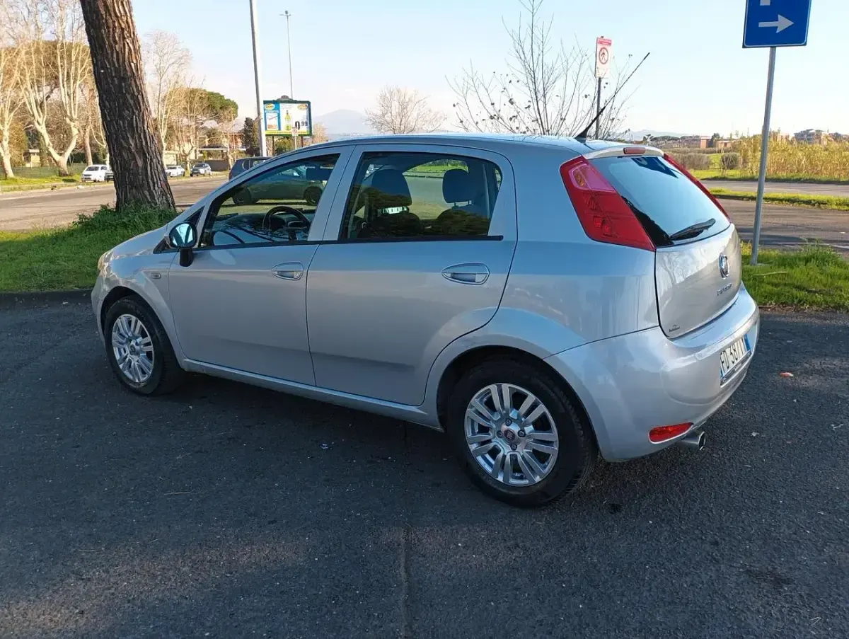 Usata Fiat Punto Lounge 69 CV (50 kW) 2016 Argento Utilitaria