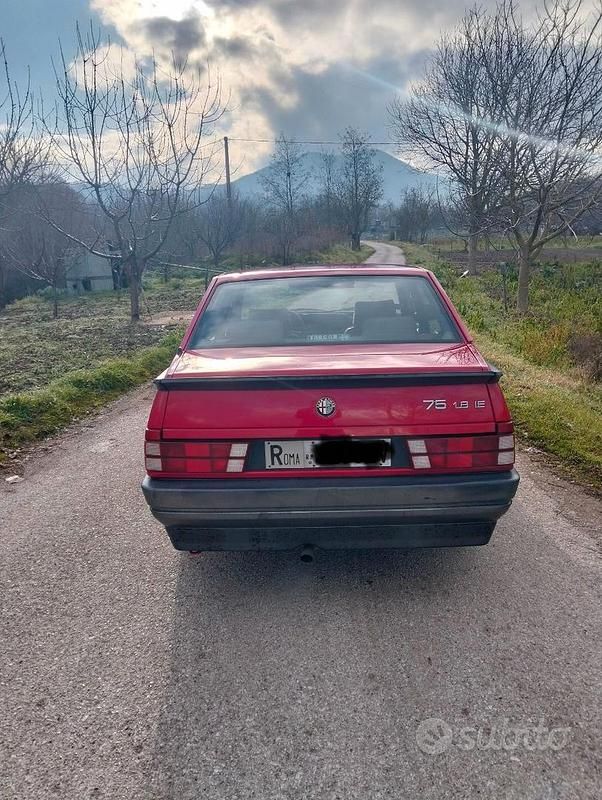 Usata Alfa Romeo 75 1989 Berlina