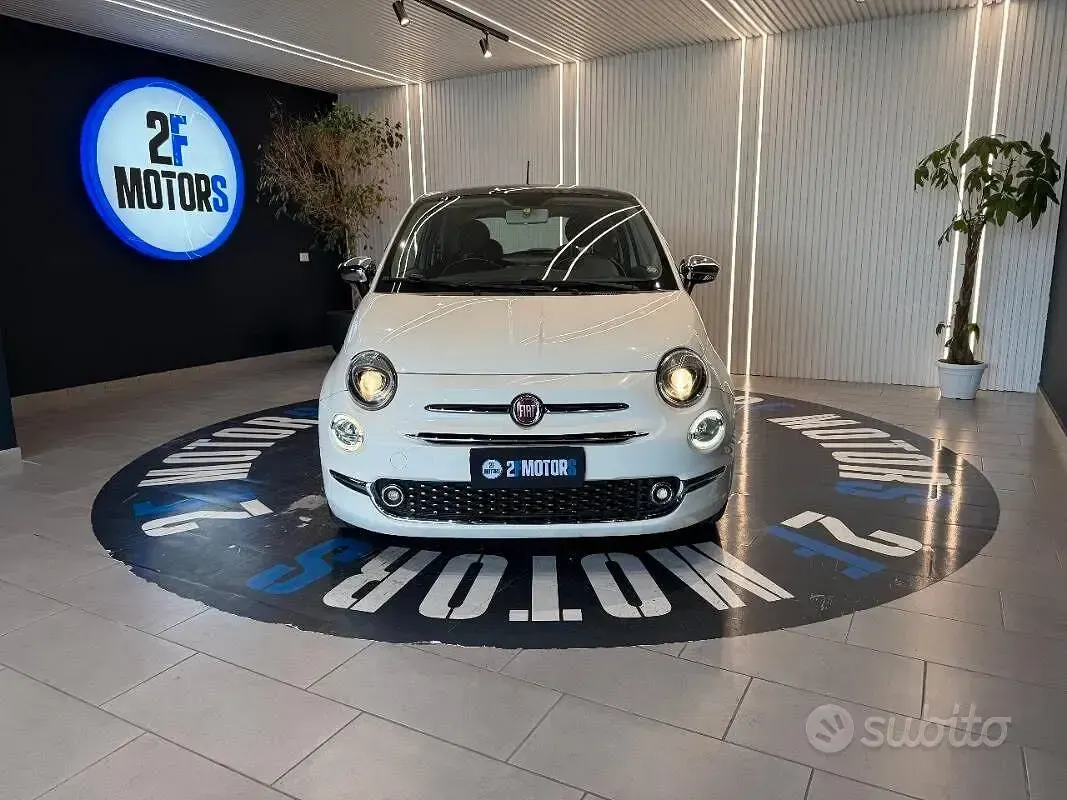 Usata Fiat 500 Lounge 95 CV (69 kW) 2017 Bianco Cabrio