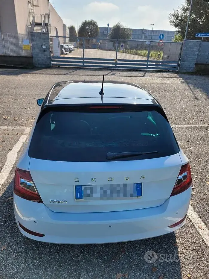 Usata Skoda Fabia 95 CV (69 kW) 2021 Bianco Utilitaria