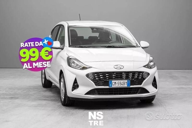 Bianco Usata 2022 Hyundai i10 Due volumi | 13.286 € (Buon prezzo) - Immagine 1/4