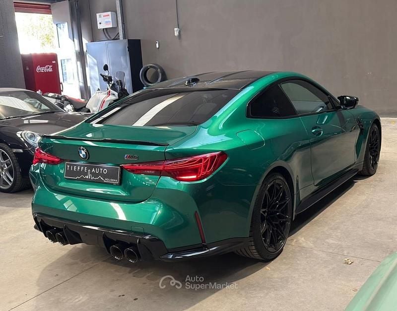 Usata BMW M4 Competition Edition 530 CV (389 kW) 2024 Verde metallizzato Coupé