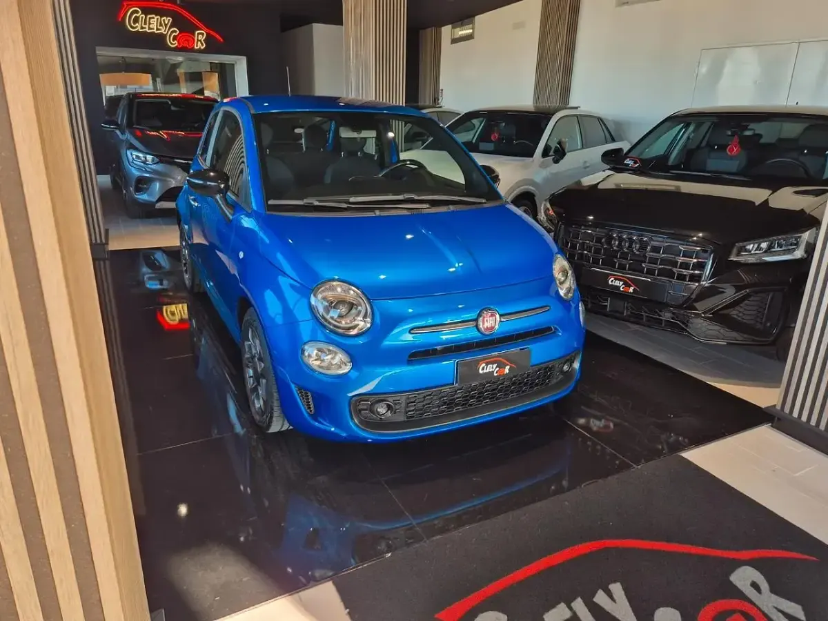 Usata Fiat 500 Sport 69 CV (50 kW) 2021 Blu Berlina