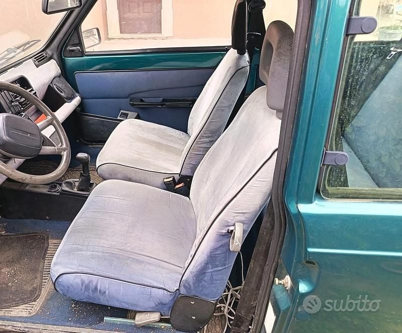 Usata Fiat Panda 4x4 50 CV (36 kW) 1992 Verde Utilitaria