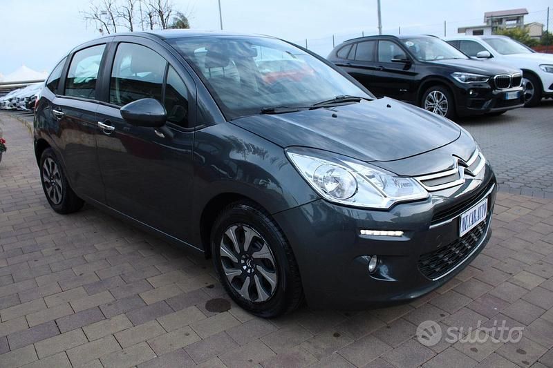 Usata Citroën C3 Seduction 68 CV (50 kW) 2015 Grigio Utilitaria