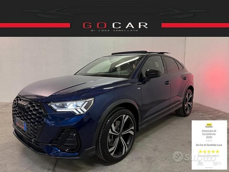 Blu Usata 2024 Audi Q3 Sportback Ambiente SUV | 45.990 € (Cara) - Immagine 1/4