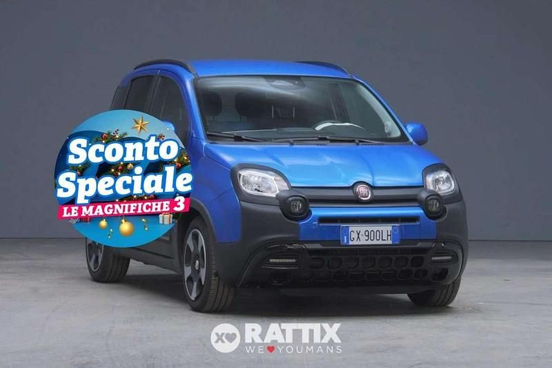 Blu italia metallizzato Usata 2025 Fiat Grande Panda Cross Due volumi | 11.700 € (Super prezzo) - Immagine 1/4