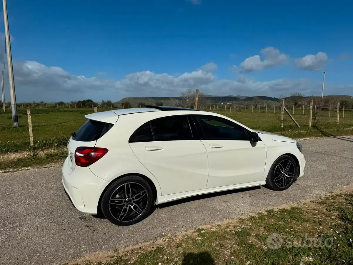 Usata Mercedes A200 136 CV (100 kW) 2017 Bianco Berlina