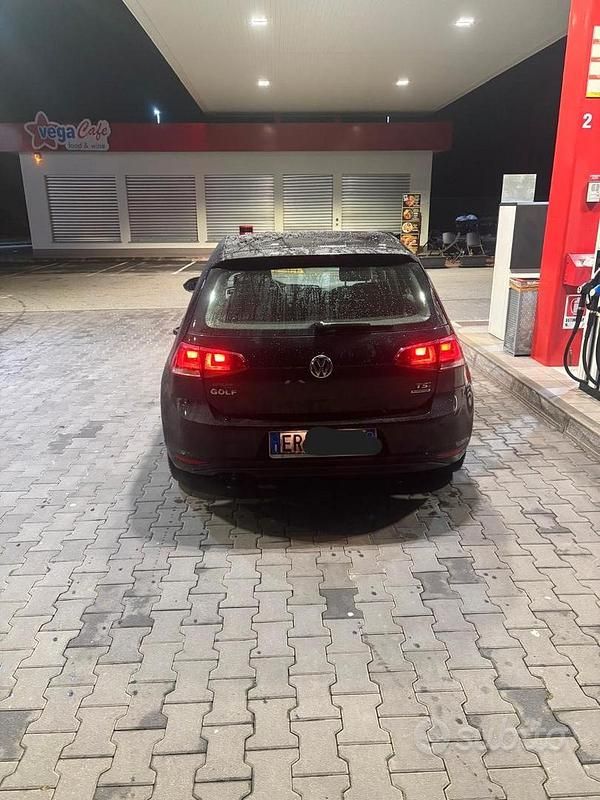 Usata VW Golf VII 125 CV (91 kW) 2013 Nero Berlina