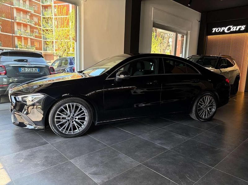 Usata Mercedes CLA180 116 CV (85 kW) 2021 Nero Berlina