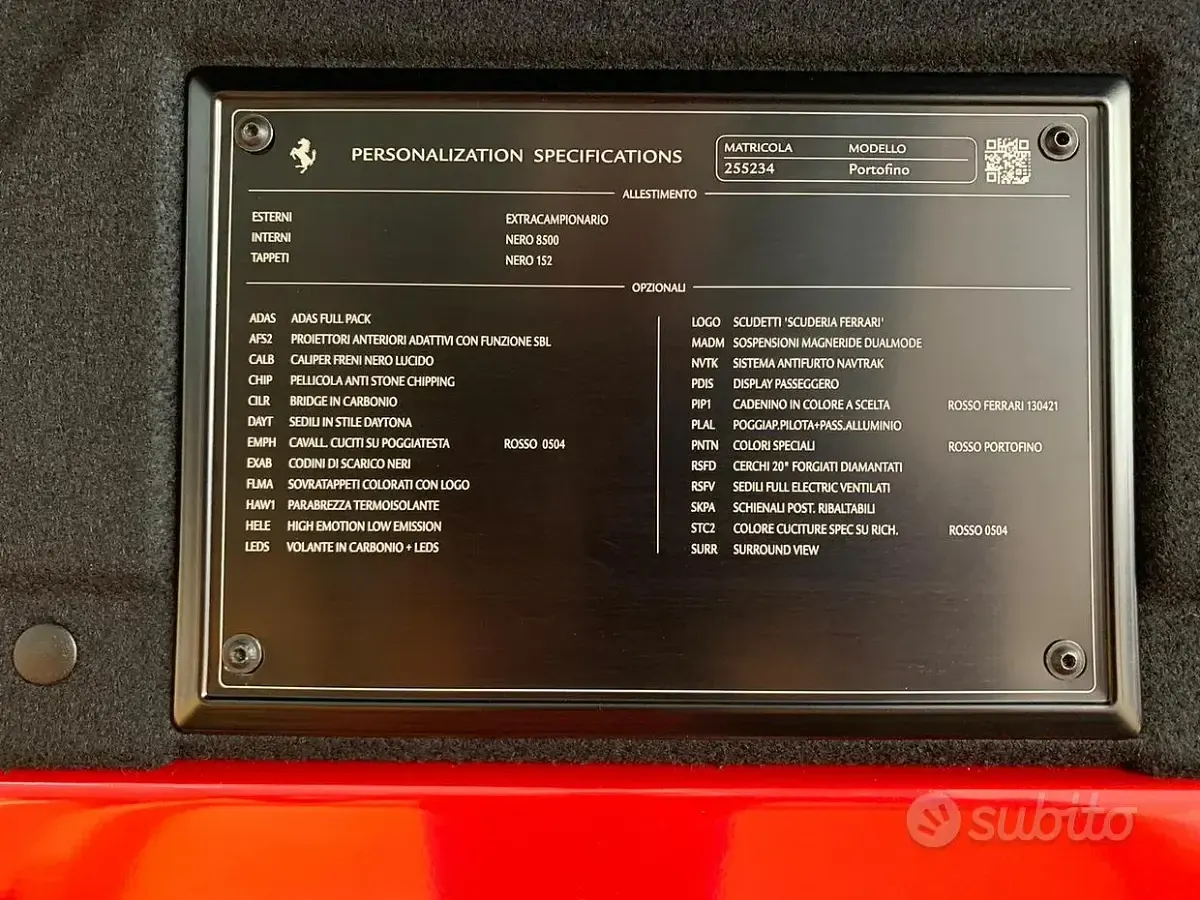 Usata Ferrari Portofino 600 CV (441 kW) 2020 Cabrio