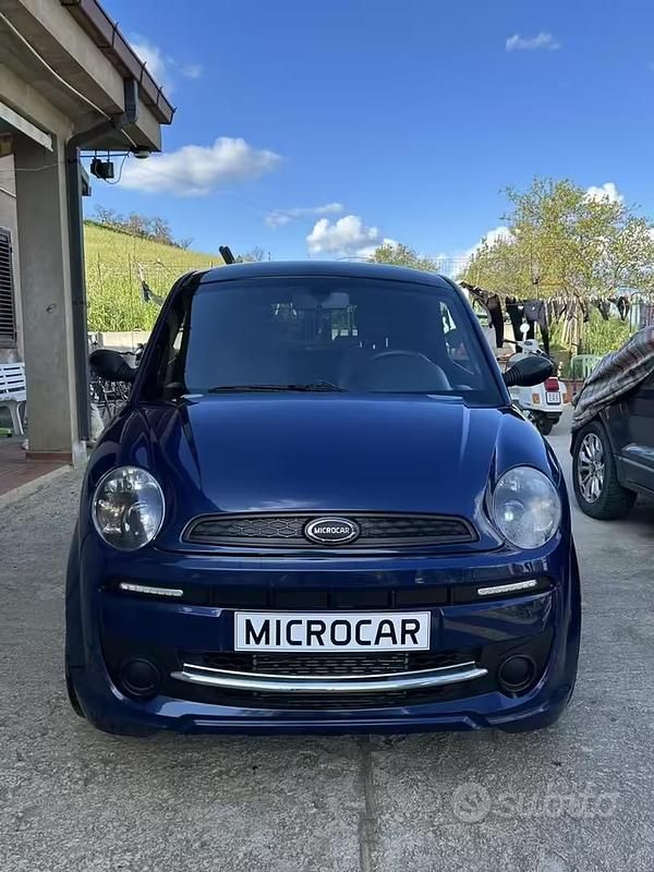 Usata Microcar Dué 2018 Blu Utilitaria