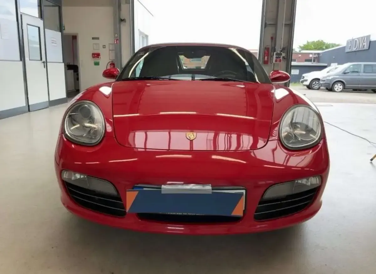 Usata Porsche Boxster 295 CV (216 kW) 2007 Rosso Cabrio