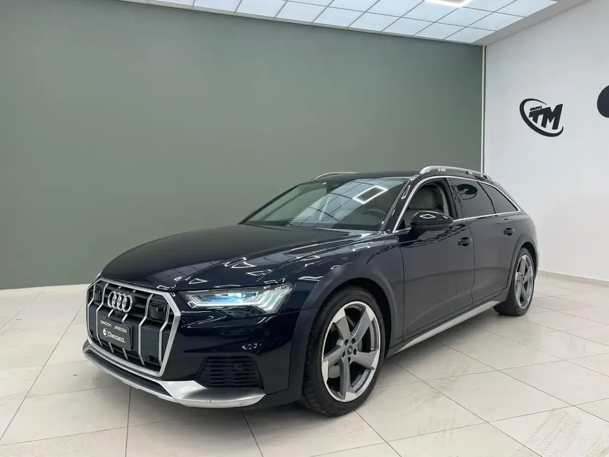 Usata Audi A6 Allroad Premium 285 CV (209 kW) 2022 Blu Station wagon