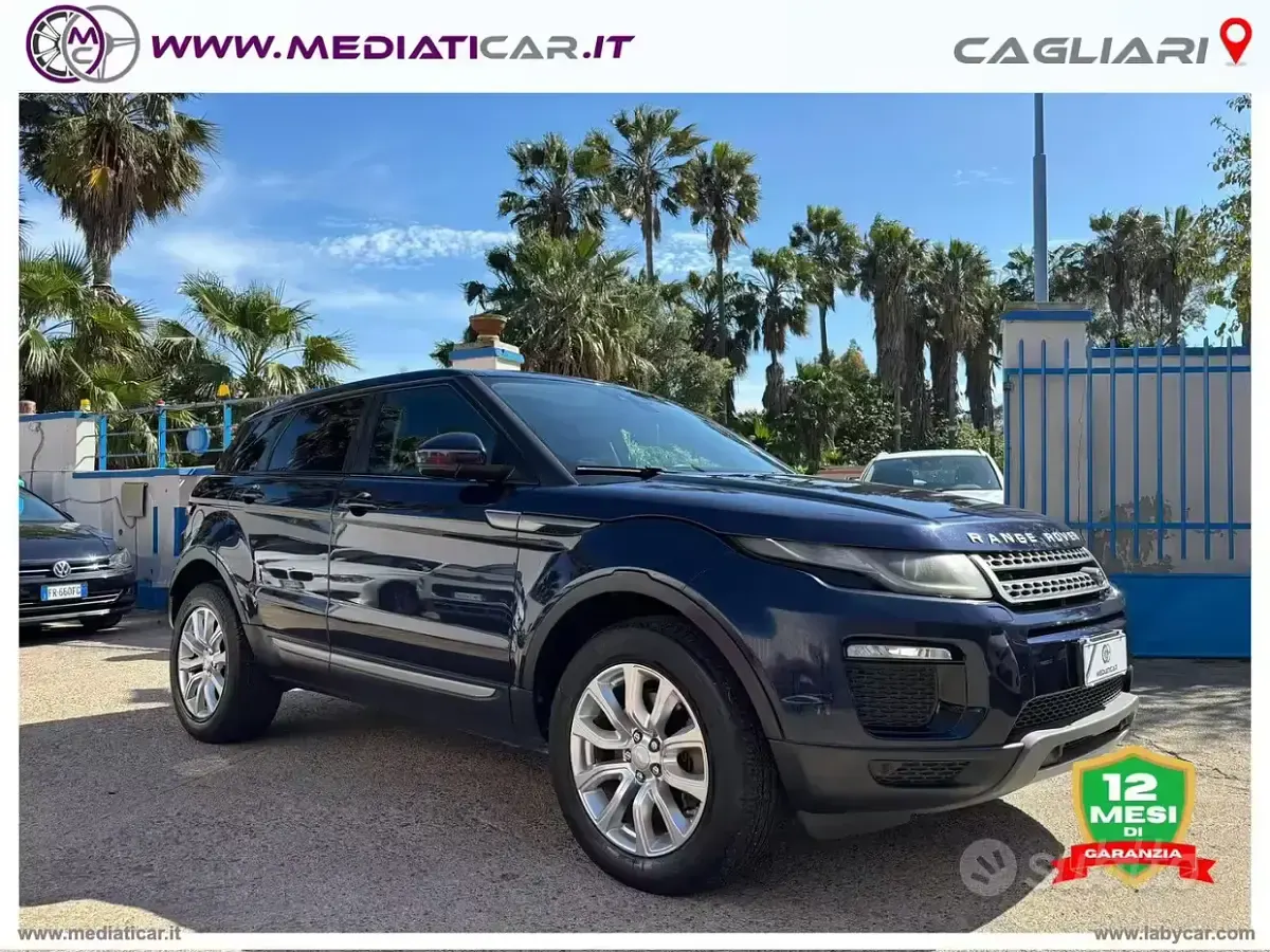 Usata Land Rover Range Rover evoque SE 150 CV (110 kW) 2019 Blu SUV