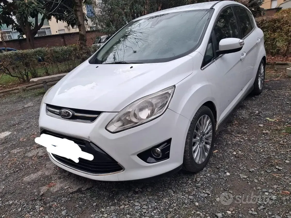 Usata Ford C-MAX 100 CV (73 kW) 2014 Bianco Monovolume